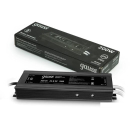 Блок питания Gauss 200W 24V IP66 202022400