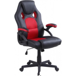 Кресло Mio Tesoro Амароне AF-C5179 (черный/красный)