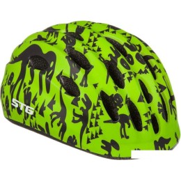 Cпортивный шлем STG HB10 S (черный/зеленый)