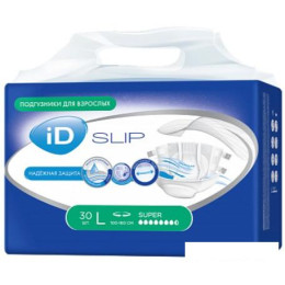 Подгузники для взрослых ID Slip Super L (30 шт)