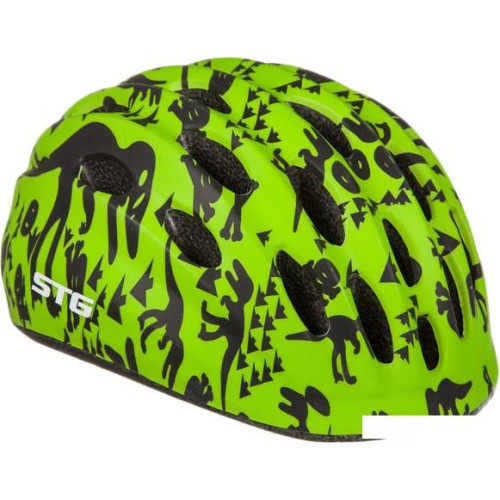 Cпортивный шлем STG HB10 M (черный/зеленый)