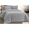 Набор текстиля для спальни DO&CO Rozalina 240x250 12114 (серый)