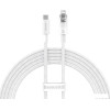 Кабель Baseus Explorer Series Fast Charging Cable with Smart Temperature Control 20W USB Type-C - Lightning (2 м, белый)