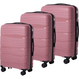 Комплект чемоданов Pride PP9802 (3шт, розовое золото)