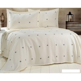 Набор текстиля для спальни DO&CO Love 240x250 12117 (серый)