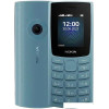 Кнопочный телефон Nokia 110 (2023) Dual SIM TA-1567 (небесно-голубой)