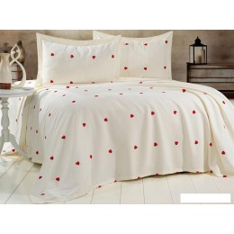 Набор текстиля для спальни DO&CO Love 240x250 12117 (кремовый)
