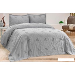 Набор текстиля для спальни DO&CO Matilda 240x250 12115 (серый)