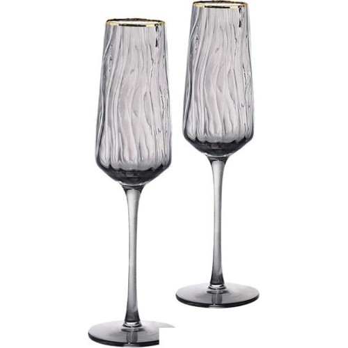 Набор бокалов для шампанского Fissman 19057 (2 шт)