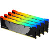 Оперативная память Kingston FURY Renegade RGB 4x8ГБ DDR4 3200 МГц KF432C16RB2AK4/32