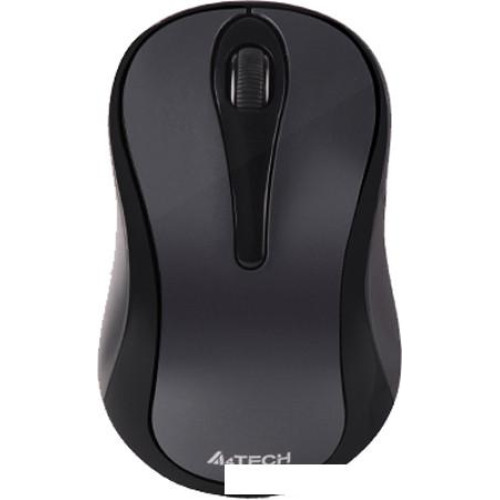 Мышь A4Tech G3-280NS (серый/черный)