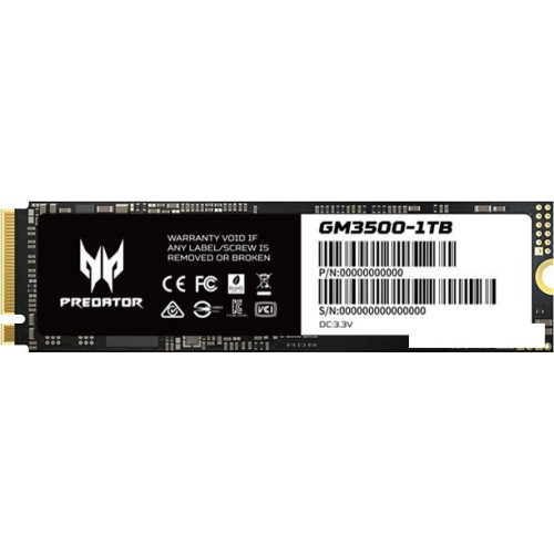 SSD Acer Predator GM3500 1TB BL.9BWWR.102