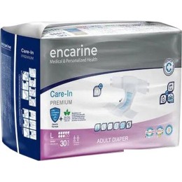 Подгузники для взрослых Encarine Premium 8 капель Large (30 шт)