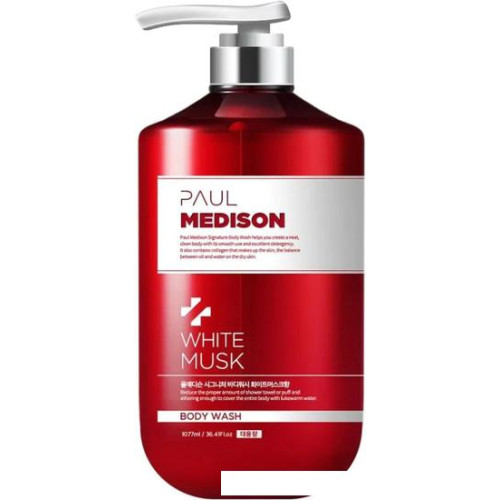 Paul Medison Гель для душа Signature Body Wash White Musk (1.077 л)