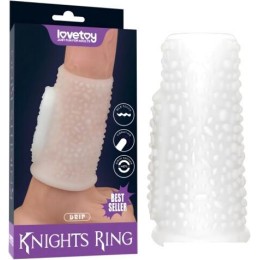 Насадка на пенис Lovetoy Vibrating Drip Knights Ring LV343112