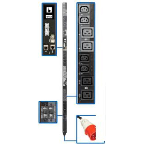 Блок распределения питания Tripp Lite PDU3XEVSR6G32A