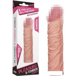 Насадка на пенис Lovetoy X-Tender Penis Sleeve + 5 см LV1052F
