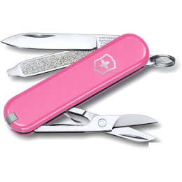 Нож-брелок Victorinox Classic Mountain Lake 0.6223.51G (розовый)