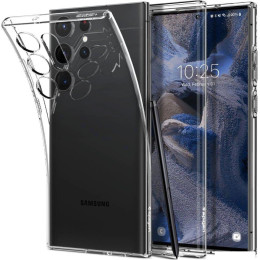 Чехол для телефона Spigen Liquid Crystal для Galaxy S23 Ultra ACS05610 (прозрачный)