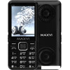 Кнопочный телефон Maxvi P110 (черный)