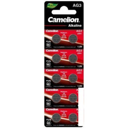 Батарейка Camelion AG3-BP10 Mercury Free 12811
