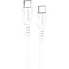 Кабель Borofone BX51 USB Type-C - USB Type-C (1 м, белый)