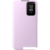 Чехол для телефона Samsung Smart View Wallet Case Galaxy A55 (лавандовый)