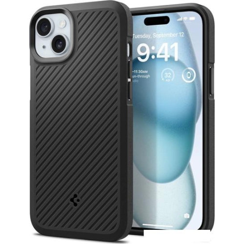 Чехол для телефона Spigen Core Armor для iPhone 15 ACS06479 (черный)