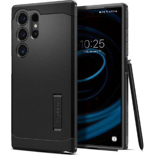 Чехол для телефона Spigen Tough Armor для Galaxy S24 Ultra ACS07300 (черный)