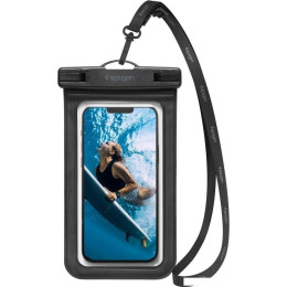 Чехол для телефона Spigen A601 Universal Waterproof AMP04525 (черный)