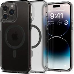 Чехол для телефона Spigen Ultra Hybrid (MagFit) для iPhone 14 Pro ACS05586 (затемненный)