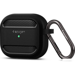 Чехол Spigen Rugged Armor ASD01978 (для AirPods 3, черный)