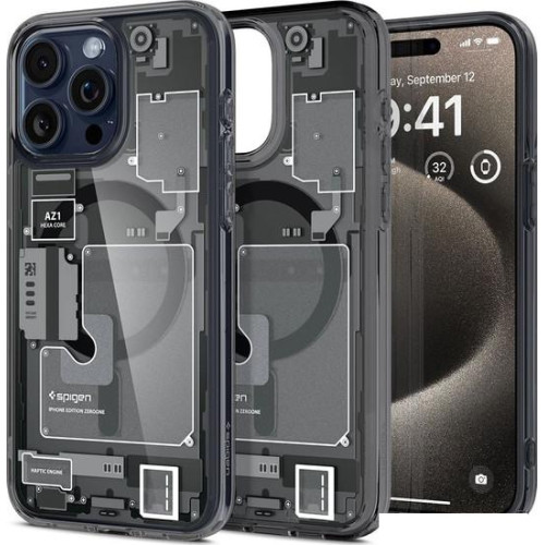 Чехол для телефона Spigen Ultra Hybrid Zero One (MagFit) для iPhone 15 Pro Max ACS06582 (разноцветный)