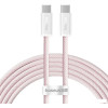 Кабель Baseus Dynamic 3 USB Type-C - USB Type-C (1 м, розовый)