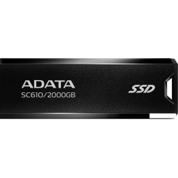 Внешний накопитель ADATA SC610 2TB SC610-2000G-CBK/RD