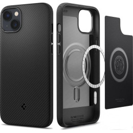 Чехол для телефона Spigen Mag Armor (MagFit) для iPhone 14 Plus ACS04918 (черный матовый)
