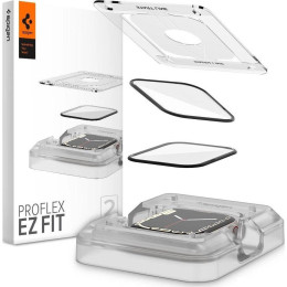 Защитное стекло Spigen ProFlex EZ Fit для Apple Watch 9/8/7 (45 mm) AFL04051 (2шт)