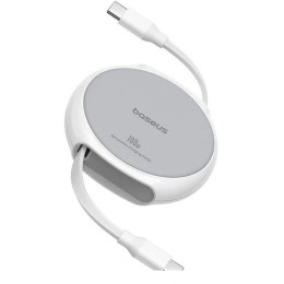 Кабель Baseus Free2Draw USB Type-C - USB Type-C (1 м, белый)