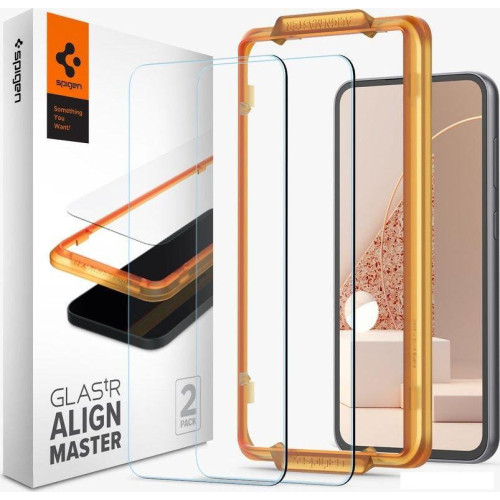 Защитное стекло Spigen ALM Glas TR для Samsung Galaxy S23 FE AGL06986 (2шт)