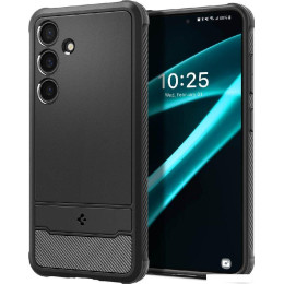 Чехол для телефона Spigen Rugged Armor для Galaxy S24 Plus ACS07326 (черный)