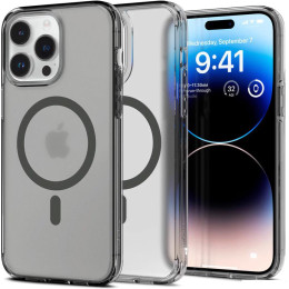 Чехол для телефона Spigen Ultra Hybrid iPhone 14 Pro Max MagFit ACS05582 (черный)