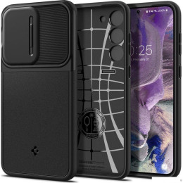 Чехол для телефона Spigen Optik Armor для Galaxy S23 ACS05733 (черный)