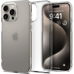 Чехол для телефона Spigen Ultra Hybrid для iPhone 15 Pro Max ACS06565 (прозрачный)