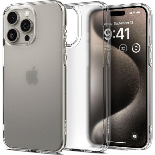 Чехол для телефона Spigen Ultra Hybrid для iPhone 15 Pro Max ACS06565 (прозрачный)