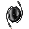 Кабель Baseus Free2Draw Mini USB Type-C -USB Type-C (1 м, черный)