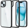 Чехол для телефона Spigen Ultra Hybrid для iPhone 15 Plus ACS06657 (черный)