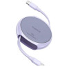 Кабель Baseus Free2Draw USB Type-C - USB Type-C (1 м, фиолетовый)