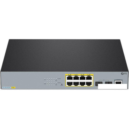 Управляемый коммутатор уровня 2+ FS S3150-8T2FP