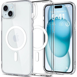 Чехол для телефона Spigen Ultra Hybrid (MagFit) для iPhone 15 ACS06802 (белый)