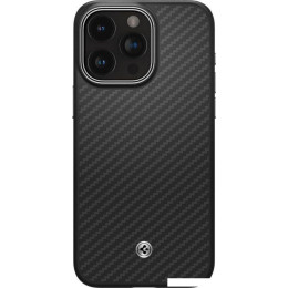 Чехол для телефона Spigen Enzo Aramid для iPhone 15 Pro ACS07045 (черный)